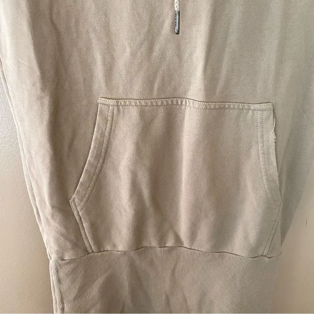 SER.O.YA Rory dress tan hooded mini tunic hoodie Revolve NWOT Sz S